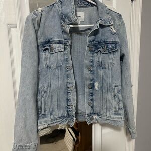 Women's Distressed Denim Jacket